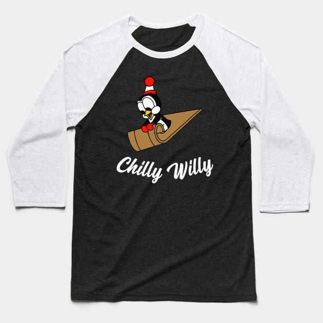 Chilly Willy - Woody Woodpecker Baseball T-Shirt by kareemik